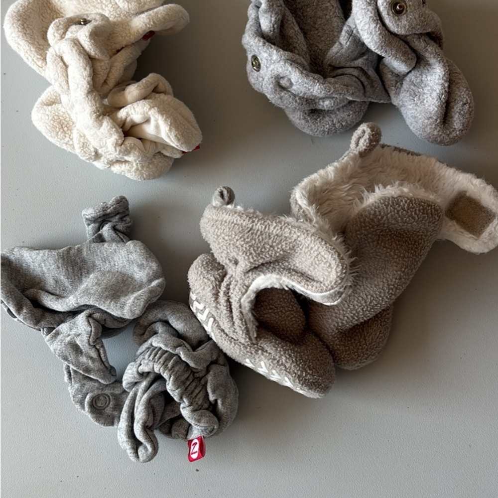 Newborn baby bootie bundle Zutano